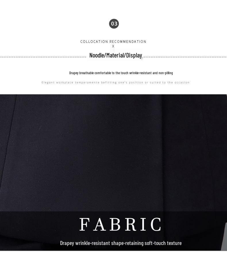 2023 High-End Women's Autumn Pant Suit: Elegant Formal Blazer Set for Professional Wear