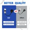 20pin OBD Connector for Tesla Model 3 before January 2019 For X431 OBD2 Diagnostic Adapter Cable 20pin Male/Female to OBD2 16pin