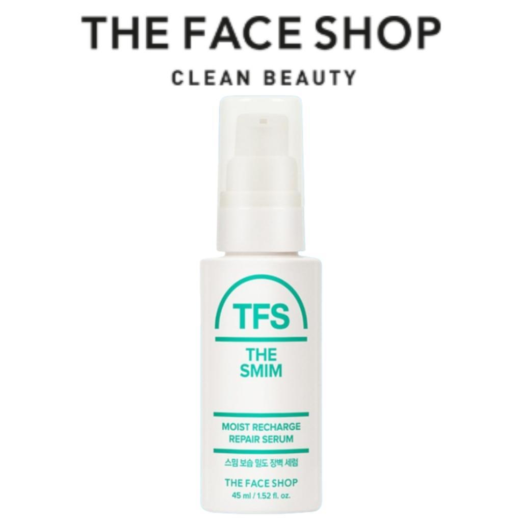 The Face Shop The smim Moist Recharge Repair Serum 45 ml/ Lightweight, Fast-absorbing, Moisturizing, Korean Cosmetics, Kbeauty