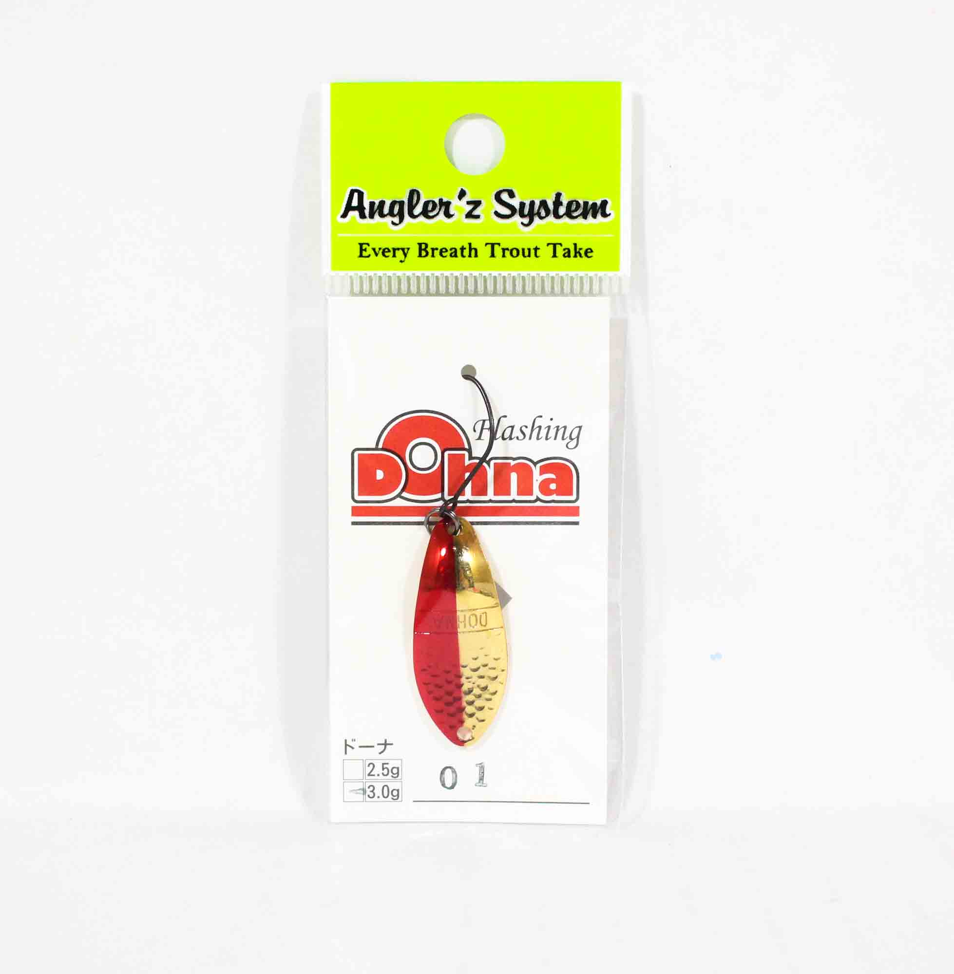 

Anglers System Antem Dohna 3,0 грамма Тонущая приманка для блесны 01 (3438)