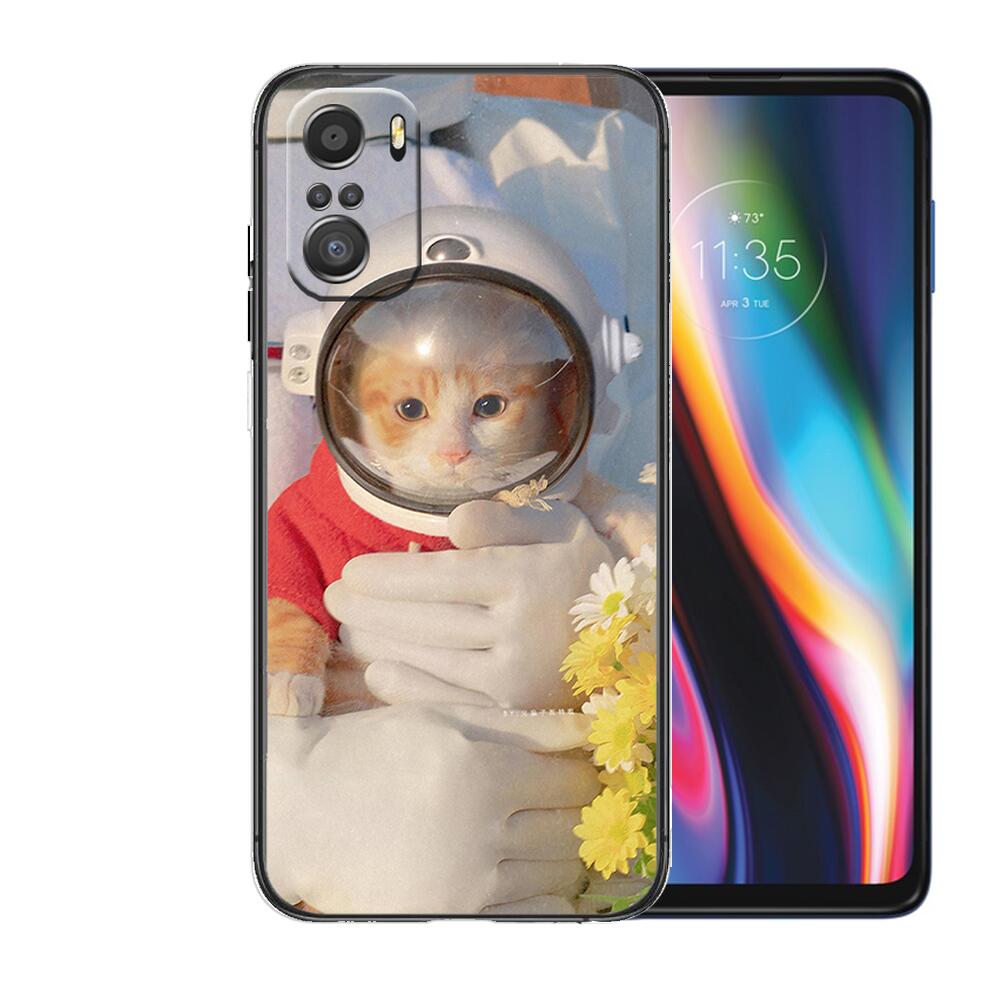 Lustige Cartoon-Katze-Telefonhülle für Xiaomi Redmi 11 Lite Pro Ultra 10 9 8 MIX 4 FOLD 10T Schwarze Abdeckung Silikonrückseite Prett