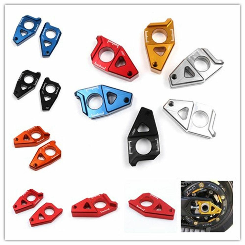 Fit for Yamaha FZ1 FZ8 YZF-R1 TMAX 530 CNC Rear Axle Spindle Chain Adjuster Block YZF R1 TMAX530 Motorcycle Accessories