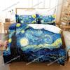 Artwork Unique Van Gogh Bedding Set Queen/King Size Duvet Cover Comforter Soft Cozy Home Textile Set Luxury Gift Bedroom Decor