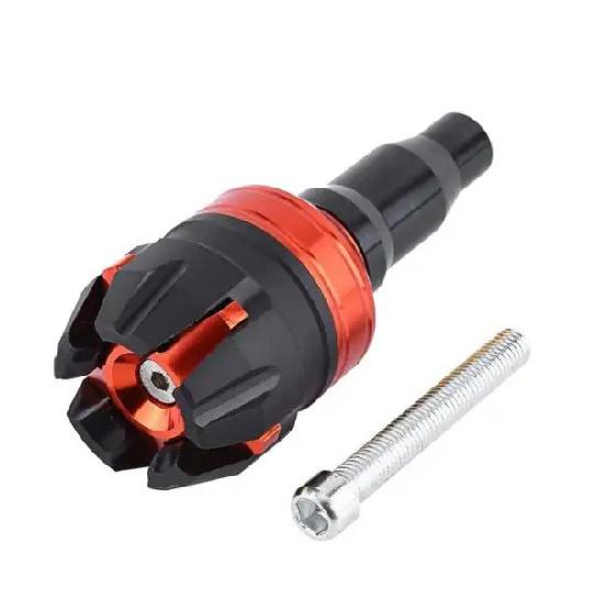 1 st Motorcykel Ram Slider Kraschskydd Kollisionsfallskydd Anti-kraschkåpor M10 10 mm Skruv Universell Motocross Motorcykel