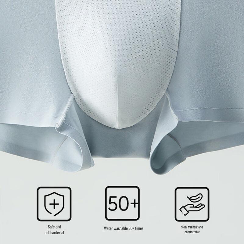 Men's Modal Seamless Boxer Briefs 3-Pack