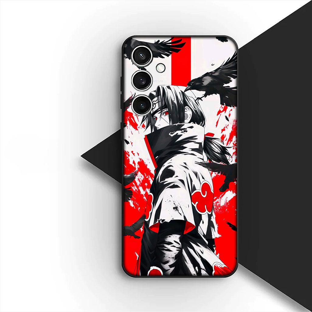 

Cover for Apple iPhone 17 16 14 15 Plus Pro Max 16E ProMax + 15Plus 15+ 16+ Casing Phone Case Narutos Akatsuki Uchiha Itachi iPhone 14 Pro Max