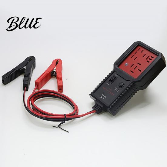 Automotive Relay Tester Tester Voltage 12V Diagnostic Tool with LED Indicator