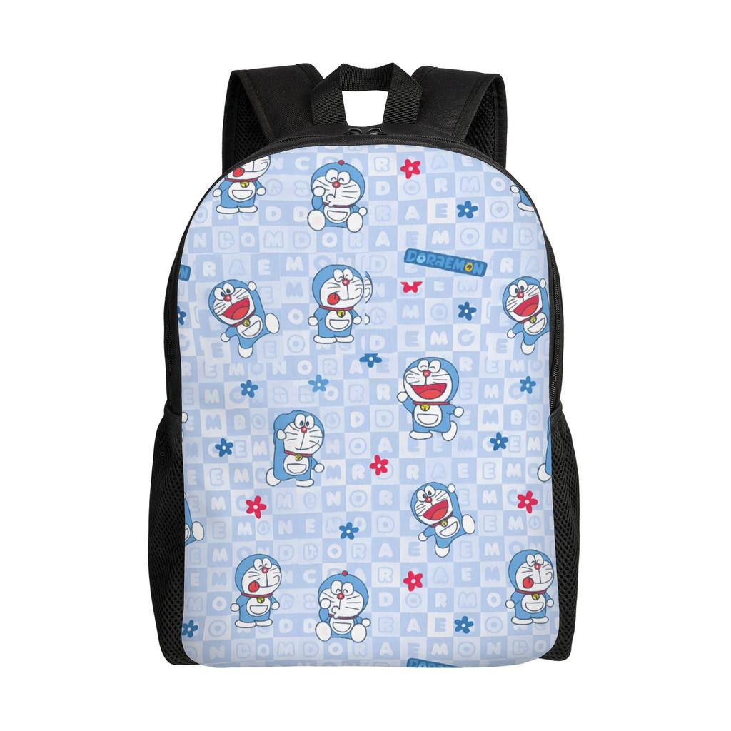 D-Doraemones Backpack for Men Women School College Students Bookbag Fits 15 Inch Laptop Manga Bags