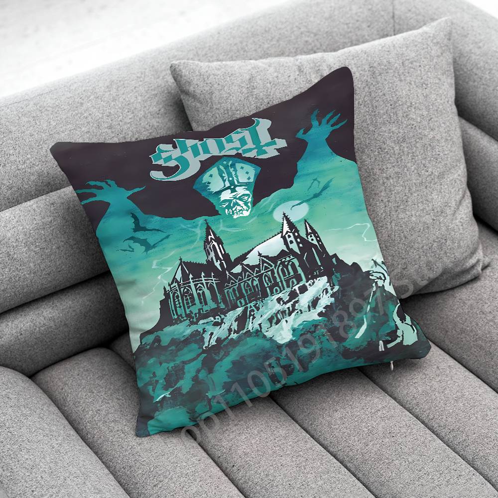 G-GHOST Skeleta Cirice Prequelle Meliora Throw Pillow Case For 50x50cm 40x40cm 45x45cm 30x30cm Square Bedroom Pillowcase Cover