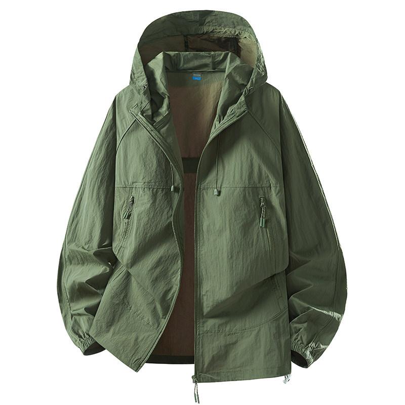 Outdoor ice silk sun-protective jacket for men, new summer thin UV protection group sun-protective clothing, women's skin shirt