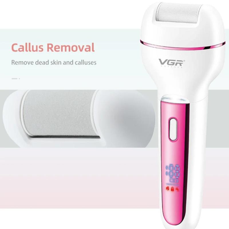 VGR V-732 3 in 1 Epilator Women Electric Shaver for Face Body Rechargeable Lady Trimmer Hair Removal Bikini Underarms Legs Deep Cleaning Epilator