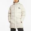 Puma Solid Down Long Logo Hooded Down Jacket Men Outerwear White 846326-73