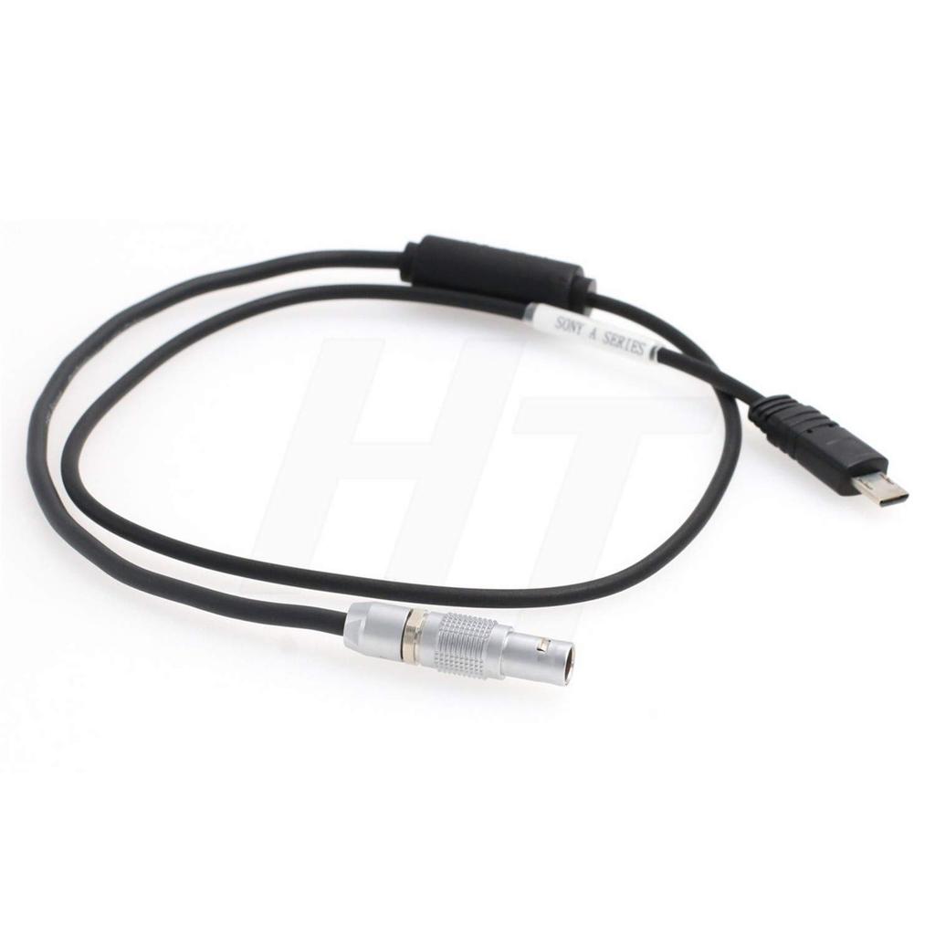 Tilta Motor Control Multi USB to for Sony A7s A9 Series Cameras Nucleus-M Start/Stop Cable, 7-Pin III, FX3, A6, A7,