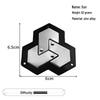 Zinc Alloy Kongming Puzzle Lock: Disentanglement Ring Educational Toy