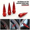 45/60Mm Spiked Valve Caps, Aluminum Dustproof & Waterproof Tire Valve Stem Caps, Suitable For Cars, Trucks And Motorcycles