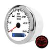 85mm Pointer Tachometer RPM Tacho Gauge IP67 Stainless Steel Universal for Car Boat MarineWhite