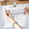 Retractable Paper Towel Holder Adjustable Length Simple Installation Roll Paper Holder Bathroom Kitchen Organizer