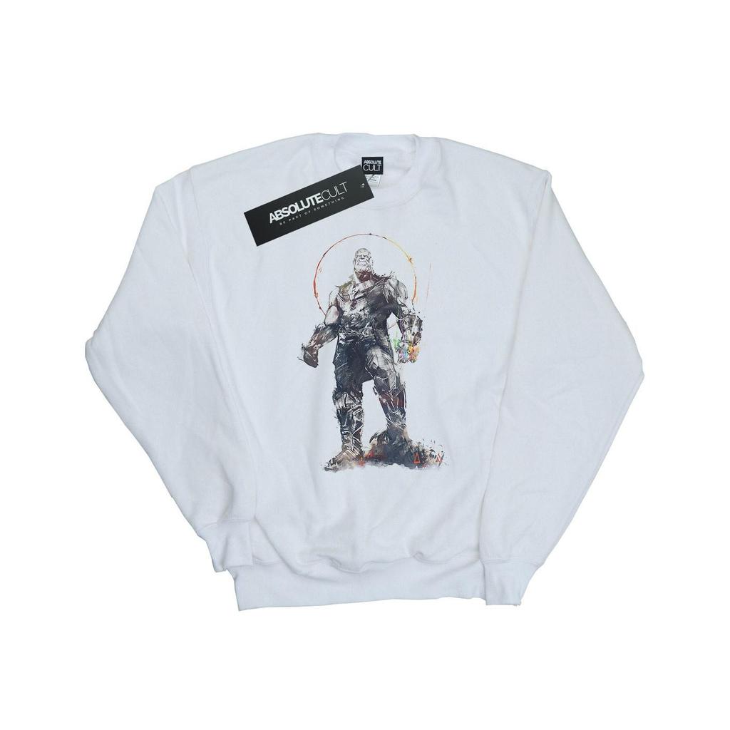Marvel Mens Avengers Infinity War Thanos Sketch Sweatshirt
