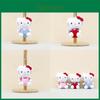 Adorable Plush Cat Keychain Soft Doll Accessory Cute Cat Bag Charm 12cm