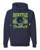 Seattle Football Helmet Unisex Hoodie Sweatshirt