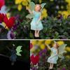 Resin Fairy Statue Cute Bonsai Inserts Scene Decoration Fairy Garden Figurines  Courtyard