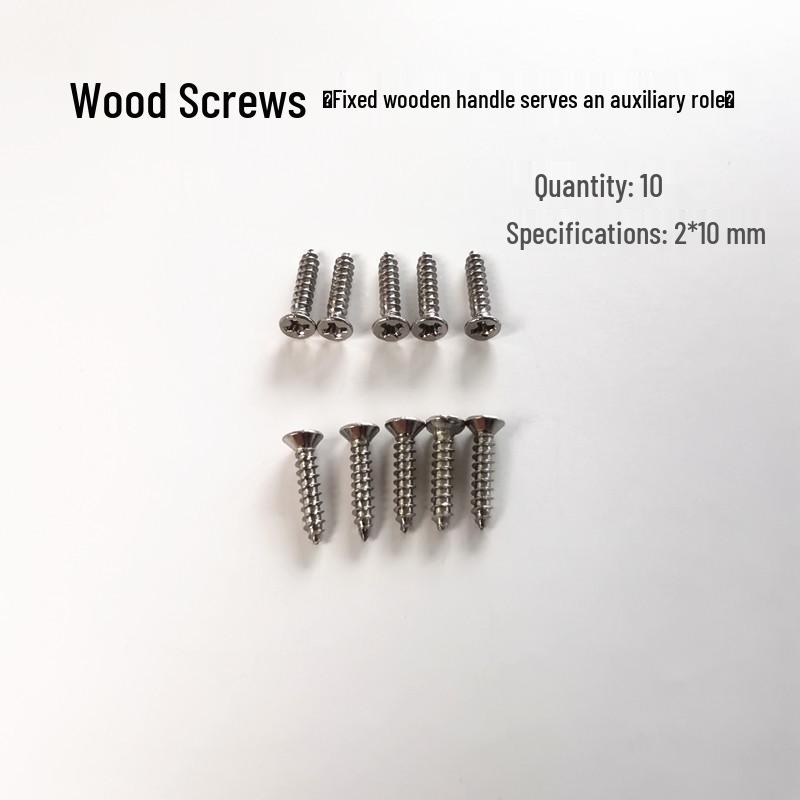 

Badminton Racket Handle Replacement Kit: Suspension Wood Handle, Base Glue, Grip Tape, Cone Cap, and Back Cover.