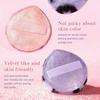 GECOMO Sparkling Powder Puff Ultra Soft Velvet Setting Makeup Applicator Flawless High Coverage For Loose Powder Foundation Travel Friendly Reusable
