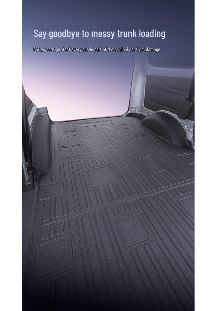 Covorașe Auto TPE Acoperire Completă pentru Wuling Hongguang V - Accesorii Durabile pentru Cabină și Portbagaj