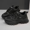 Dad Shoes Girl 2025 New Popular Spring and Summer Mesh Breathable Versatile Platform Casual Sneakers Lightweight Little White Shoes