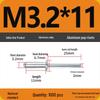 Aluminum Blind Rivets & Nuts - Black Round Head, Extended Shank, M4/M5/M6