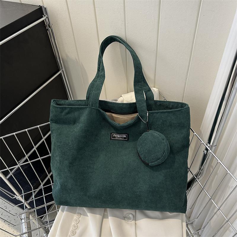 Trendy Summer 2023 Canvas Tote Bag Stylish Casual Shoulder Bag For Women