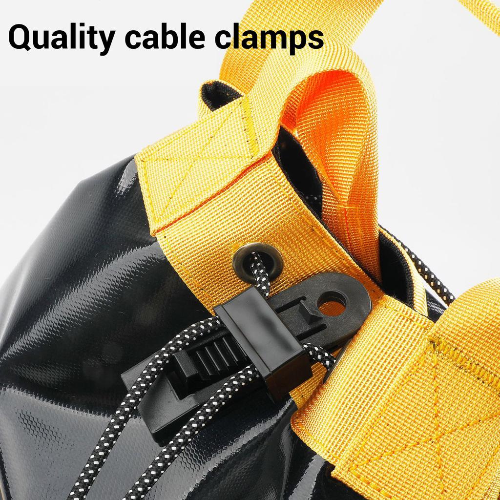 Wide Opening Caving Rope Bag Drawstring Closure Rescue Rope Backpack  Caving Exploration