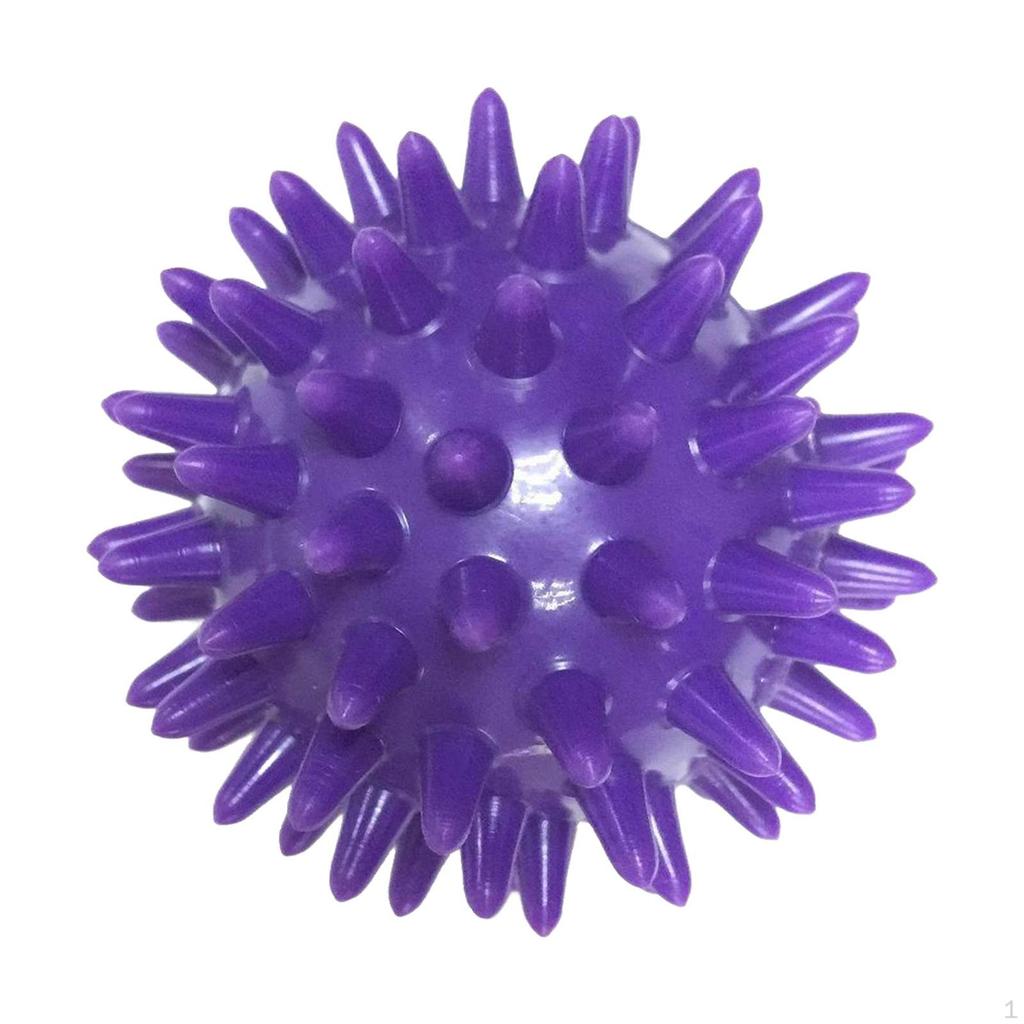 Compact Massage Ball for Foot Relief, 6cm Diameter Spiked Roller Muscles