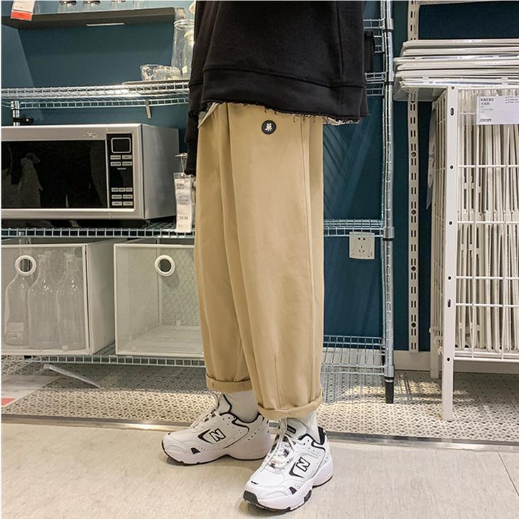 Pantaloni a gamba larga Pantaloni ragazzi Pantaloni casual estivi Tendenza  Tuta larga Marca alla moda Pantaloni dritti acquista in modo economico —  spedizione gratuita, recensioni reali con foto — Joom