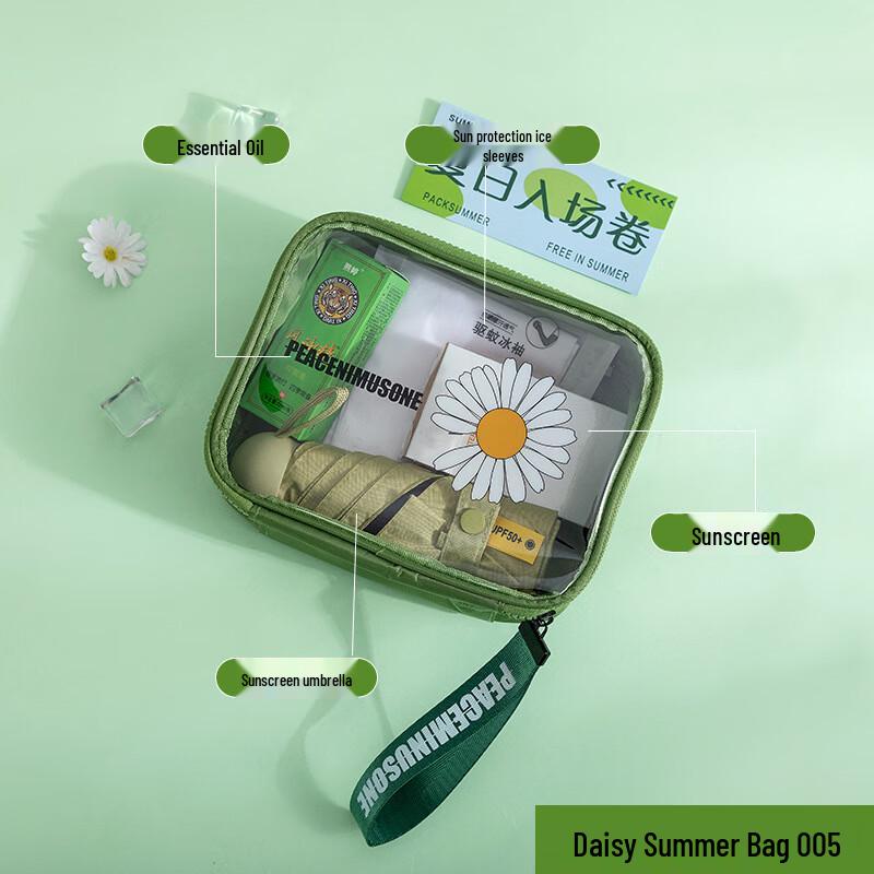 Daisy Summer Cooling Gift Set 005 Ice Sleeve + Umbrella