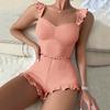 Set Pigiama da Donna Sexy Stile Europeo con Camicia e Pantaloncini