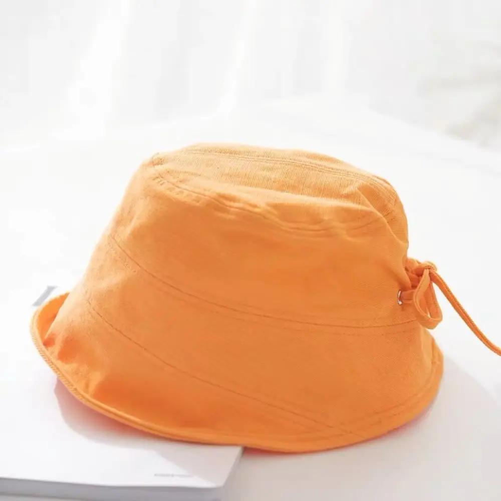Foldable Bucket Hats for Women Summer Beach Sun Hats Outdoor Panama Fisherman Cap Female Wide Brim Sunscreen Caps