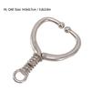 Cattle Nose Ring Stainless Steel Cattle Ring Spherical Cattle Ring Clamp Traction for Home Farm Livestock Supplies