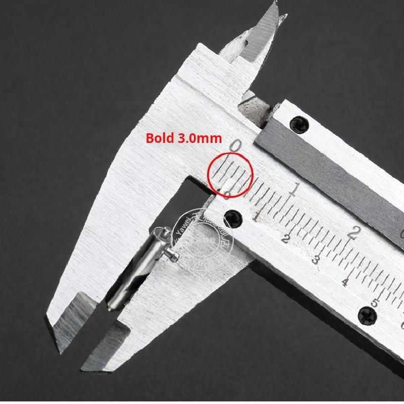 Pro hodinky Cartier Santos 100 Muži Ženy Šroub Kryt ciferníku Spodní kryt Šroub Šroub z nerezové oceli kovové Příslušenství Bezplatné nástroje