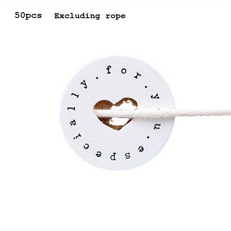 

50pcs, Mini ESPECIALLY FOR YOU Heart-shaped Tags, Gift Decoration Label, Mini Stuff, Cute Aesthetic Stuff, Hanging Decor as shown