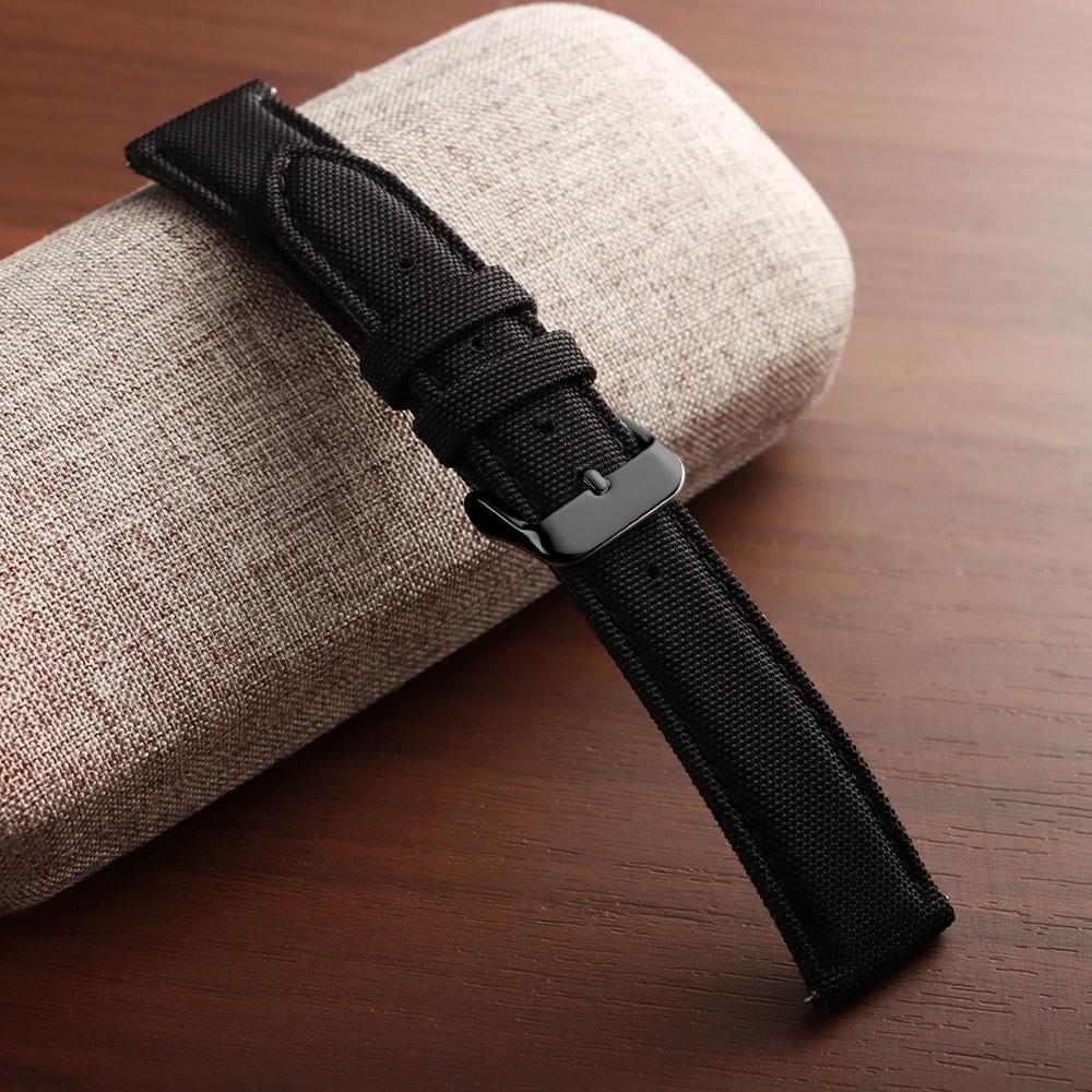 Sailcloth Watch Strap 20mm 22mm for Seiko Band Waterproof Fabric Watchband Quick Release Wristband High Quality Women Men Belt
