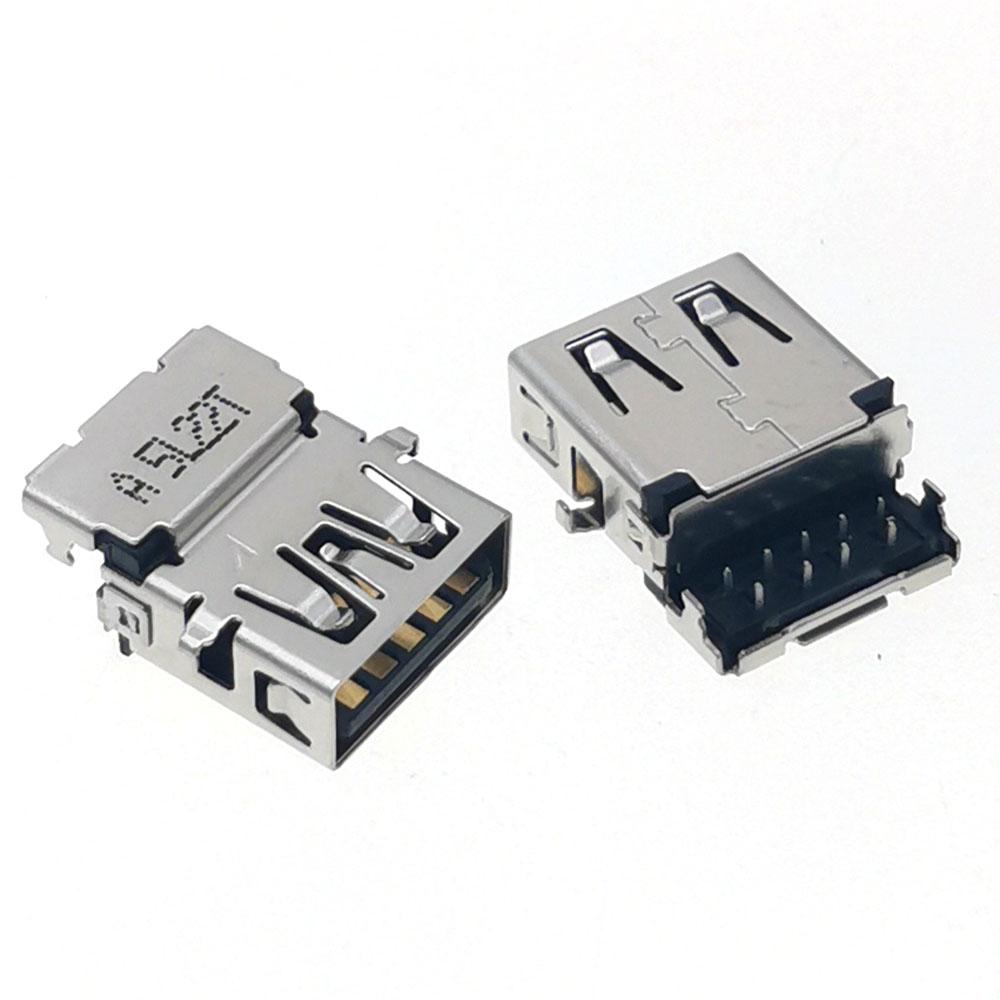 5pcs Laptop 3.0 USB Female Jack Connector USB3.0 Data Port Base for ASUS / Lenovo / HP / Dell USB 3.0 Port