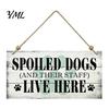 Pet Welcome Door Sign House Wooden Sign, Rustic Farmhouse Dog Wall Hanging Plaque, Entrance Decor Vintage Home Decor, Housewarming Gift for