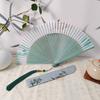 Folding Fan, Traditional Style, Women's Bamboo Fan, 6inch Chinese Style Folding Small Fan, Summer Accessory for Photos with Qipao, Portable
