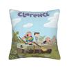 Clarences cartoon Pillowcase Merch Soft Cushion Cover  Throw Pillow Cover Bed Decoration Square Multiple Sizes