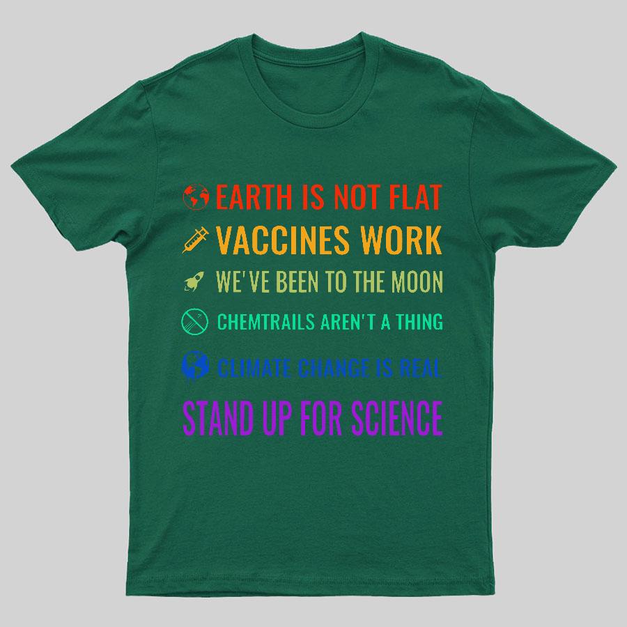 Stand Up For Science! Geeky T-Shirt