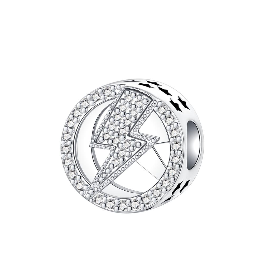 Original Copper Panda Praying Angel Charm Bead Cz Zircon Evil Eye Pendant Gift Fit Bracelet Jewelry Diy Marking