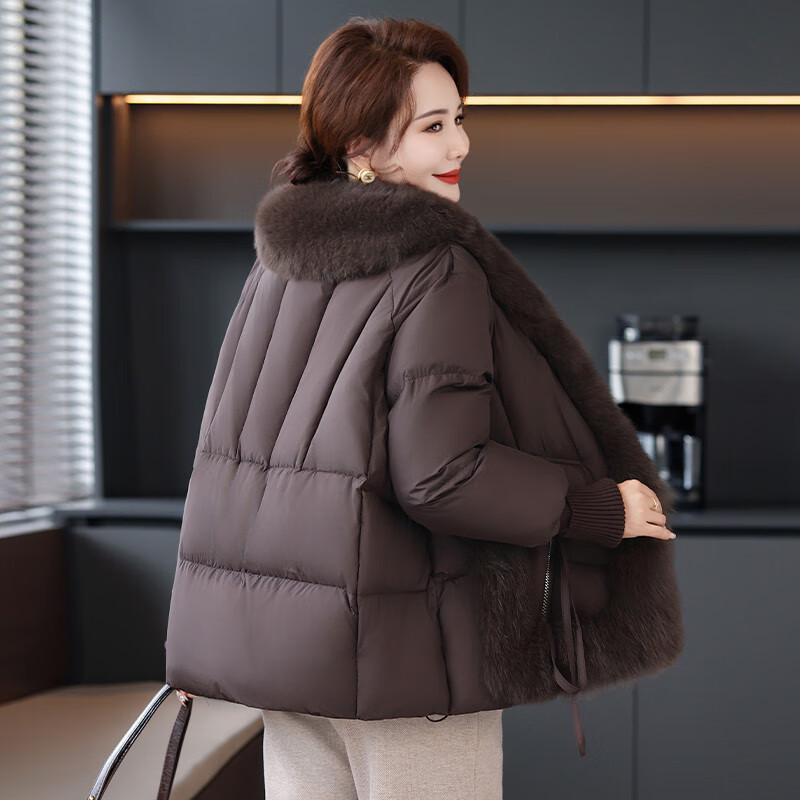 Hodo Elegant Padded Winter Coat for Mature Women