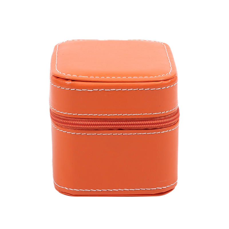 New PU Leather Watch Storage Box Single Watch Display Case Wristwatch Holder Travel Jewelry Watch Organizer for Men Gift