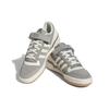 Adidas Forum Low Charcoal Solid Grey Gum Unisex Sneakers Cream-White FZ6253